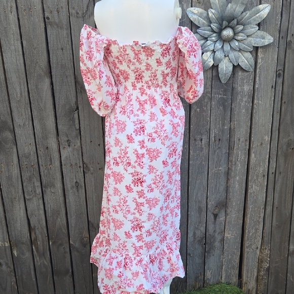Bailey Harrison Floral Maxi Dress in Pink - Picture 8 of 9